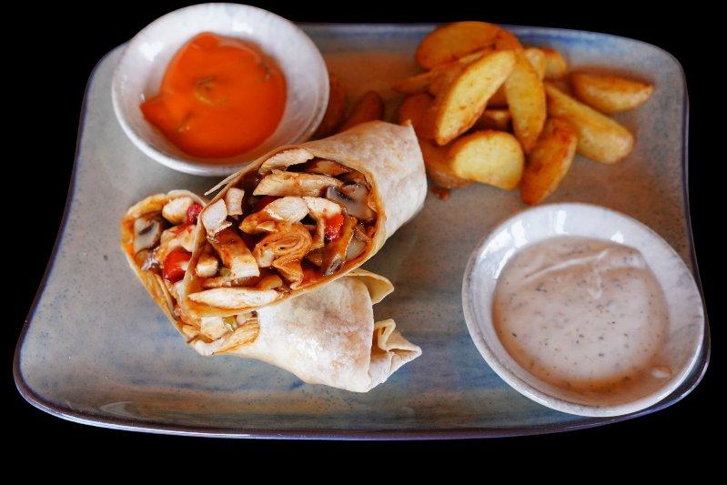 BBQ Tavuklu Wrap